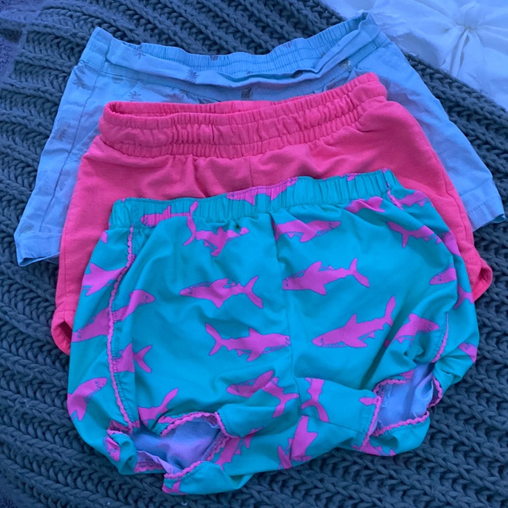 Three pairs of shorts